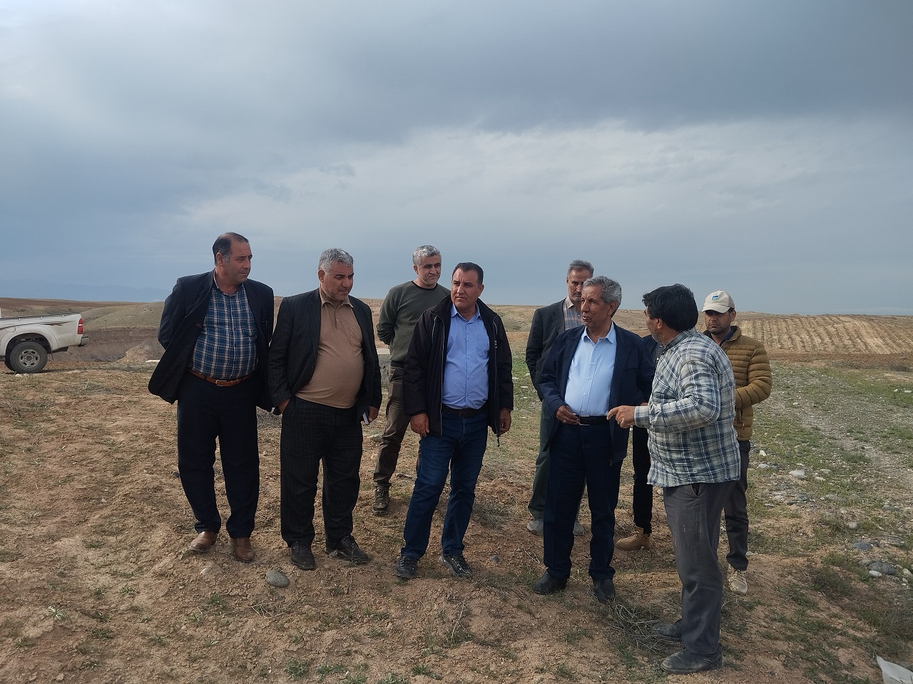 بازدید مدیرعامل شرکت کشت و صنعت خوشه صبا از مزارع و باغات