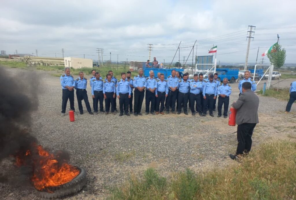 کلاس آموزش اطفای حریق