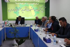 جلسه مدیرعامل با مسئولان و مدیران شرکت